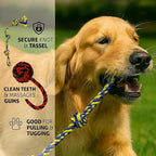 Dog Rope Toys Heavy Chew Toys for Medium & Large Breed Dogs – Durable Rope Toy Set for Teething, Chewing, and Interactive Play(Set of 7 Toys)