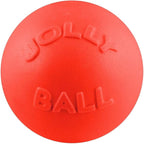 Jolly Pets Bounce-n-Play Dog Toy Ball, 8 Inches/Large, Orange, (Model: 2508 OR)