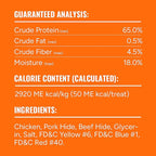 Good 'n' Fun Triple Flavor Wings, 24 Ounces, Rawhide Snack for All Dogs Made with Real Chicken, Pork Hide and Beef Hide