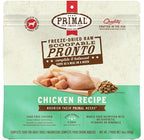 Primal Freeze Dried Dog Food, Pronto Mini Nuggets, Chicken; Scoop & Serve, Complete & Balanced Meal; Also Use As Topper or Treat; Premium, Healthy, Grain Free, High Protein Raw Dog Food (16 oz)