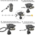 Metal Dog Poop Bag Holder Aluminum Dispenser for Leashes, Hiking & Travel, Lightweight Scratch-Resistant with 3 Attachments and 195 Bags (Olive Green, 1 Holder 15 Bags)