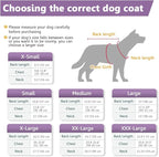 Fleece Hoodie for Dogs - Windproof Waterproof Coat, Winter Warm Jacket, Cold Weather Pet Apparel Clothes Vest for Small Medium Dogs (XS, Purple)