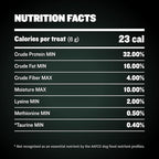 Bully Max Premium High Protein Dog Treats for Puppy & Adult Dogs - Training Dog Food Treats with 32% Protein, Real Meat, Veggies & BCAAs for Small, Medium & Large Breeds, Beef Flavor, 400g Bag