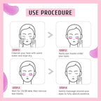Under Eye Patchs Rose Eye Mask for Dark Circles and Puffiness Wrinkle Eye Bags 30 Pairs