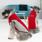 KOOLTAIL Small Dog Sweater - Dog Fleece Vest Jacket with Leash D-Ring for Small Medium Dogs, Soft Pullover Winter Warm Cold Weather Coats, Pet Fall Clothes Outfit for Puppy Cat Boys&Girls, Red XS