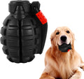 Indestructible Dog Chew Toys for Aggressive Chewers - Durable, Heavy Duty Toys for Large Dogs (Black)