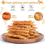Chicken Wrapped Rawhides for Dogs Treats Puppy Training Snacks Sticks Dog Rawhide Chews All Natural Dog Treats 0.5lb