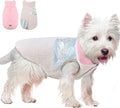 EMUST Dog Feece Jacket, Soft Dog Vest Warm Cold Weather Coats for Small Medium Dogs Boy or Girl for Fall Winter, Cream, L