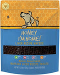 Honey I'm Home, Liver Recipe Wafers Buffalo Dog Treats, 13.23 Ounces - All Natural, Free Range, Healthy, Grain Free, Honey Coated & Crispy