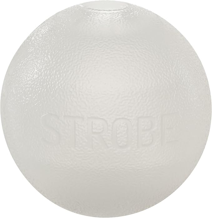 Outward Hound by Planet Dog Strobe Ball Glo Light Up LED Ball Dog Toy