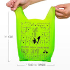Certified Home Compostable Dog Poop Bags with Handles - 10% to Charity - ASTM D6400 & EN 13432 Compliant - 240 x Large Plant Based Compostable Poop Bags (1 Pantry Roll)