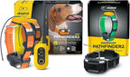 Dogtra Pathfinder 2 GPS Tracker e Collar + Add-on Receiver Black | 9 Mile, LED Light, No Monthly Fees, Free App, Waterproof, Smartwatch Control, Satellite Tracking, Multiple Dogs, Smartphone Required
