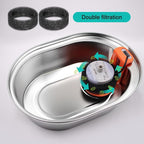 Cat Water Fountain Filters for Stainless Steel Pet Fountain, 8 Pack Pet Replacement Sponges