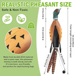 Archerest Dead Duck Dove Pheasant Dummy Bumper Toys for Waterfowl Hunting Retriever Dog Training, Floating Mallard Dummy Trainer Outdoor Soft Durable Realistic Fowl