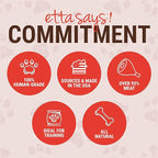 etta says! Yumm Sticks - Real Meat Beef Dog Jerky Treats - Human Grade - Made in The USA (12 Count Pack of 1)