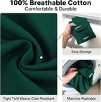 [Cozy Travel] Cat Carrier Pouch, Soft Cat Carrier for Small Cats, Kitten Carrying Bag, Restraint Bag for Nail Trimming, Vet Visits, Giving Meds, Car Travel -Dark Green