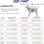 Dogcheer Warm Dog Coat, Christmas Dog Jacket Waterproof Puppy Winter Coat with Buckles, Reflective Adjustable Pet Snow Jacket Turtleneck Fleece Sweater for Small Medium Large Dogs - Purple, 2XL