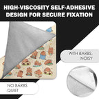 27.6" Cat Grooming Wrap, Self Adhesive Cat Wrap for Cutting Nails, Anti-Escape Calming Cat Swaddle Wrap for Medicine Ear Cleaning, Anti-Scratch Cats Burrito Restraint Blanket, Pet Tool (6-10 lbs)