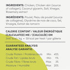 CRUMPS NATURAL Chicken Collagen Jerky 5.4oz, Dog Treats
