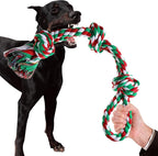 Dog Rope Toys, Indestructible Dog Toy, Dog Chew Toys for Aggressive Chewers, Tough Puppy Teething Chew Toys for Boredom, Dental Cleaning Tug of War Dog Toy, Great for Small to Large Breed
