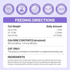 Dr.by HB Care Cat Hairball Supplement-Hairball Treatment for Cats Furball Control Relief Remedy & Digestive Support with Omega-3, Chitosan-30 lickable Formula Individuallly Packaged (1Pack, 30 Count)