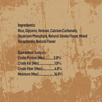 | Wild Chews | Venison Recipe, Made with Real Venison, Limited Ingredient, Long Lasting Chews for Large Dogs | 12 Count