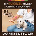 Earth Animal No Hide Stix - Long Lasting Rawhide Free Small Dog Chews Sticks, Venison - 40 Count Extra Value Pack