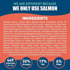 SUPER3+ (Salmon Freeze Dried Raw Salmon Fish Oil) Dry Dog Food | Puppy & Adult | Small & Large Breed | High-Protein | Grain-Free | All-Natural Nutrition | 20-lbs