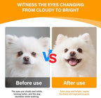 Eye Supplements for Dogs - Vision Support Soft Chews with Lutein, DHA & Vitamin C | 120ct Salmon Flavor Tear Stain Chews | Cataract & Dry Eye Relief Supplement (120 Ct, Salmon)