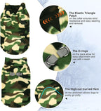 BEAUTYZOO Dog Fleece Vest Sweater Winter Jacket for Small and Medium Dogs with D-Ring Leash Cold Weather Coat Hoodie for XS S M Dogs Boy or Girls, Army Green XS