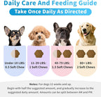 Calming Chews for Dogs – Calming Treats for Anxiety, Stress, Separation, Travel & Thunder, Non-Drowsy Alternative to Melatonin, Calm & Focus with Chamomile & Ashwagandha, Bacon Flavor, 60Ct