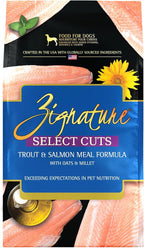 Zignature Select Cuts Trout & Salmon Formula Dry Dog Food 12.5lb