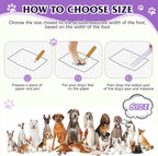 Dog Shoes for Large Medium Small Dog, Mesh Breathable Dog Shoes for Hot Pavement, Anti-Slip Dogs Boots Paw Protectors with Reflective for Outdoor Walking Indoor Hardfloors (Size 8)