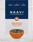 Natural Dog Food - Slow-Roasted Turkey Bowl with Ancient Grains, Vegetables & Fruits - Ideal Wet/Dry Meal or Premium Dog Food Toppers for Picky Eaters (6 oz)