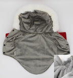 Pet Warm Dog Coat for Winter Cold Weather Clothes Hooded Dog Jacket Small Puppies Medium Large Dog Cat Clothes Insulated Padded Snow Parka (Red, Medium)
