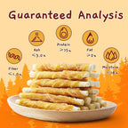 Jungle Calling Dog Treats, Chicken Wrapped Rawhide Sticks for Dogs, Grain-Free Natural Small Dogs Training Treats, Edible Pet Chew Snacks,10.6 oz (Pack of 2)