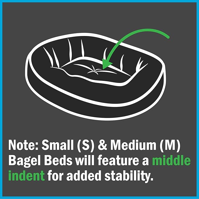 Majestic Pet 32 Inch Suede Calming Dog Bed Washable 32x23x7 (Inch) – Cozy Soft Round Donut Dog Bed with Spine Support for Dogs to Rest Their Head - Pet Bed Medium – Rust (2025)