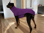 Esobo Fleece Dog Apparel Winter Warm Dog Coat Doggie Turtleneck Cozy Jacket Soft Shirt Vest Stylish Pet Outfits for Small Medium Large Dogs