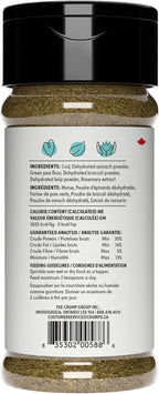 CRUMPS NATURALS Fish + Superfood Greens 3.88oz, Dog Treats, Sprinkles, Topper