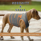NCAA Tennessee Volunteers Dog Shirt Calming Soothing Vest for Dogs Cats with Fears, Fireworks, Loud Noises, Dark, Lonely Keeps Dogs Calm Feeling Safe, Relaxing Jacket Large