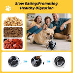 IFOYO Frozen Treat Dog Toy Ball for Small to Medium Dogs, Silicone Enrichment Dog Toys to Keep Them Busy, Reduce Anxiety, Puzzle Treat Dispensing Dogs Toys for Slow Food Training, Easy to Clean