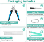 Dog Grooming Hammock, Dog Grooming Harness for Small Dogs, Dog Hanging Harness for Nail Trimming with Pet Nail Clippers Nail Trimmers Grooming Scissors, Dog Grooming Sling