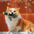 ALL FOR PAWS Duck Squeaky Doy Toy, Duck Dog Toy for Small Medium Breed, Puppy Fetch Toy with Squeaker, Plush Chew Dog Toy, 7.9 x 7.5 x 2 inches, Classic - Mallard S