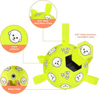 Dog Balls Toys, Durable Dog Soccer Ball with Straps, Herding Ball, Dog Toys Outdoor, Fun Birthday Gift for Medium Large Dogs, 8 Inch