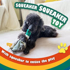 ALL FOR PAWS Duck Squeaky Doy Toy, Duck Dog Toy for Medium Large Breed, Puppy Fetch Toy with Squeaker, Plush Chew Dog Toy, 18 x 9.1 x 3.9 inches, Classic - Mallard L