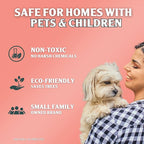 Sprinkle & Sweep Pet Accident Cleanup for all Hard Surface - Non Toxic Quick Pet Mess Cleaner & Odor Remover for Urine, Poop, Vomit, Diarrhea & Potty Training 4 Pack (15oz Each)
