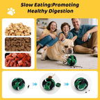 IFOYO Frozen Treat Dog Toy Ball for Small to Medium Dogs, Silicone Enrichment Dog Toys to Keep Them Busy, Reduce Anxiety, Puzzle Treat Dispensing Dogs Toys for Slow Food Training, Easy to Clean