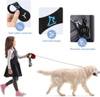 PuppyDoggy Dog Poop Bag Holder for Leash Waste Bag Carrier Dog Poop Bag Dispenser for Walking Running Bicycle Accessory 2 Pieces (Light Green)