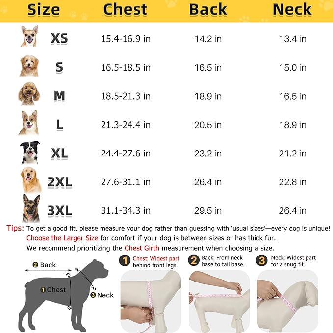 Lukovee Dog Raincoat - Waterproof Rain Jacket with Harness & Removable Hood, Reflective Double Layer Dog Rain Coat Poncho for Small Medium Large Dogs Puppy (M, Y)