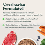 Little Hunter- Freeze Dried Raw USDA Beef Dog Food | for Small & Large Breeds | High Protein + Organic Fruits & Veggies Veterinarian Made Small Batch